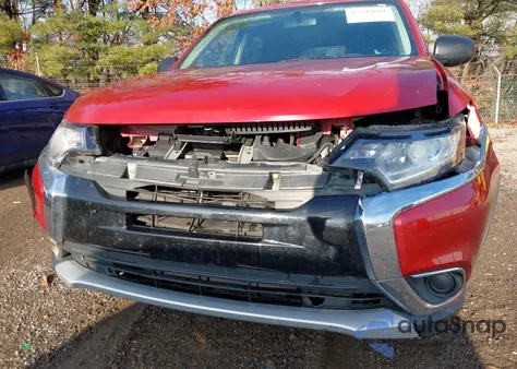 2018 Mitsubishi Outlander Es из США, поврежденный, VIN JA4AZ3A33JZ033506